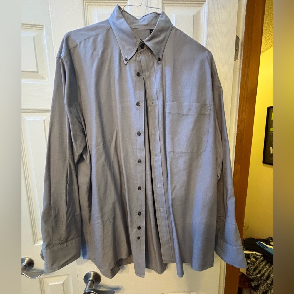 Jos. A Bank Grey Dress shirt size L